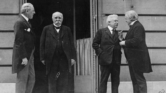 итоги парижской мирной конференции 1919 года