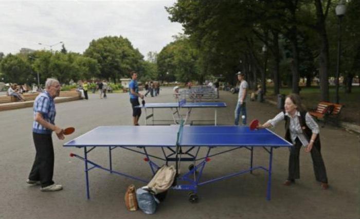 где поиграть в настольный теннис в Москве
