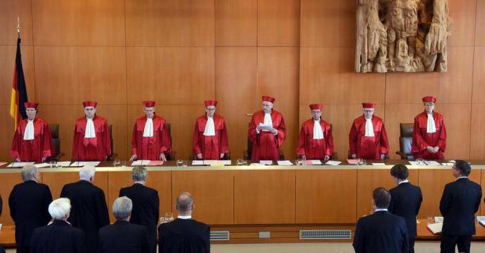 история судебной системы германии