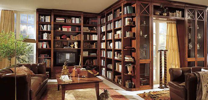 Мебель: полки книжные