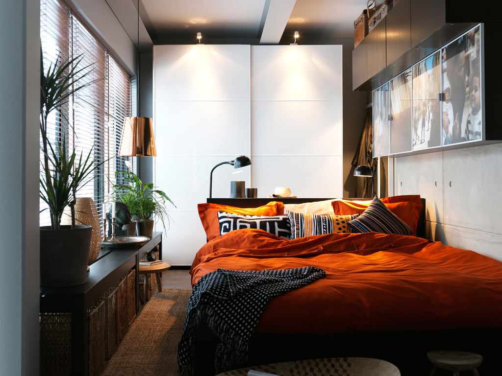 Дизайн мужской спальни 15 кв м