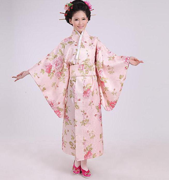 японский женский костюм