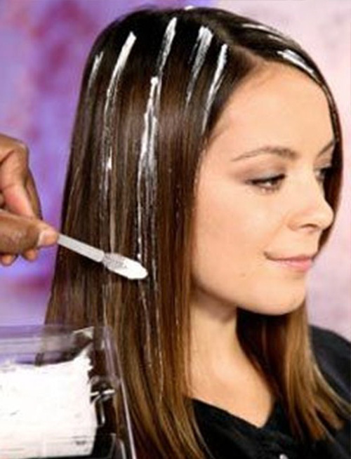 Мелкое мелирование на русые волосы: способы окрашивания, фото