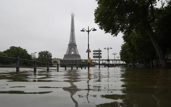 наводнение во франции
