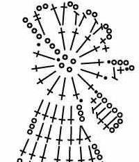 вязание крючком по схеме петуха