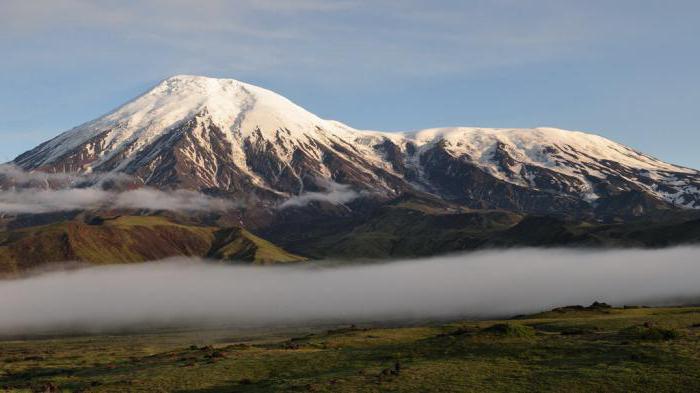 какой самый большой вулкан в россии