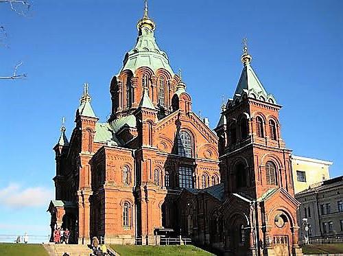 Успенский кафедральный собор и окрестности хельсинки