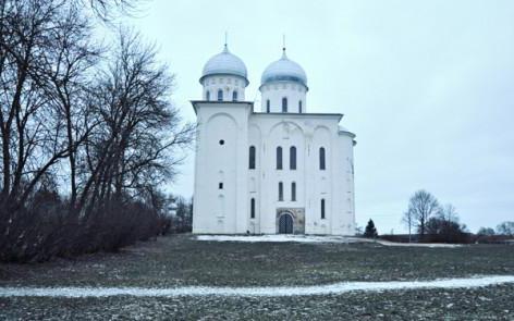 Георгиевский собор юрьева монастыря великий новгород
