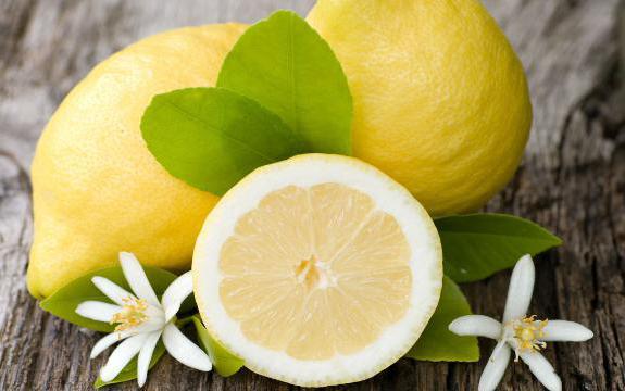 лимон состав польза