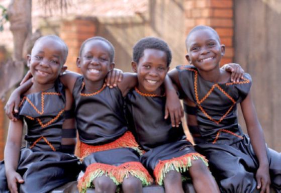 дети африканского племени