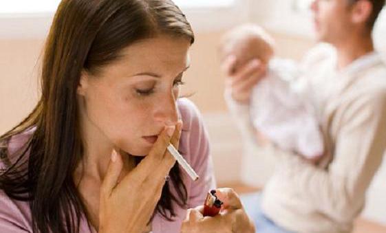 Курение мамы и астма у детей