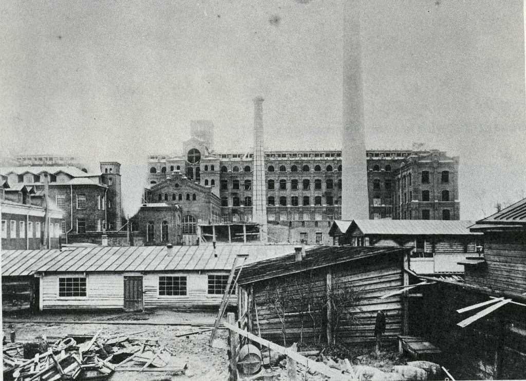 Текстильная фабрика в СПб, 1894