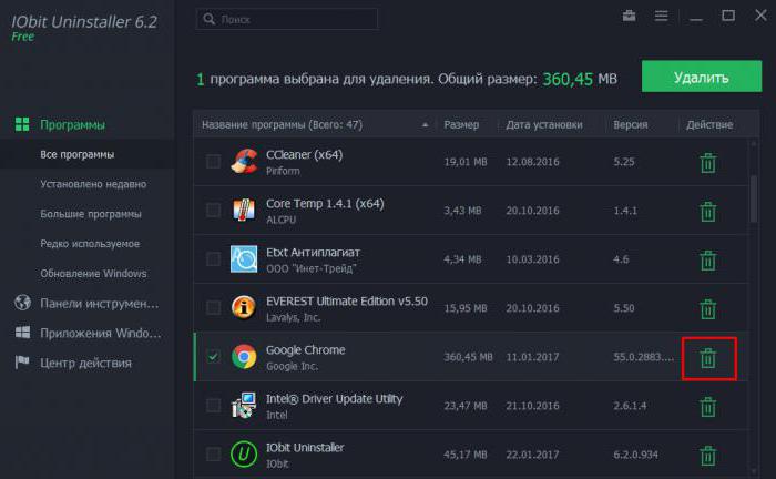 как удалить гугл хром с компьютера