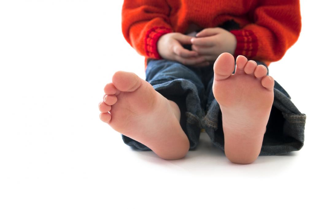 грибок на подошве стопы у ребенка