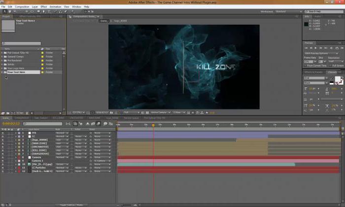 Energy Ball Adobe After Effects Tutorial Folded