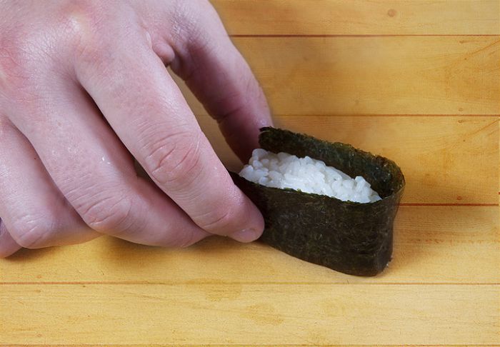 корзиночка для суши гункан