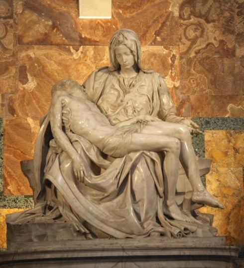 Каррарский мрамор скульптура Пьета