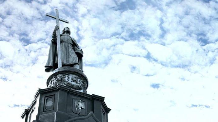 памятник князю Владимиру в Киеве