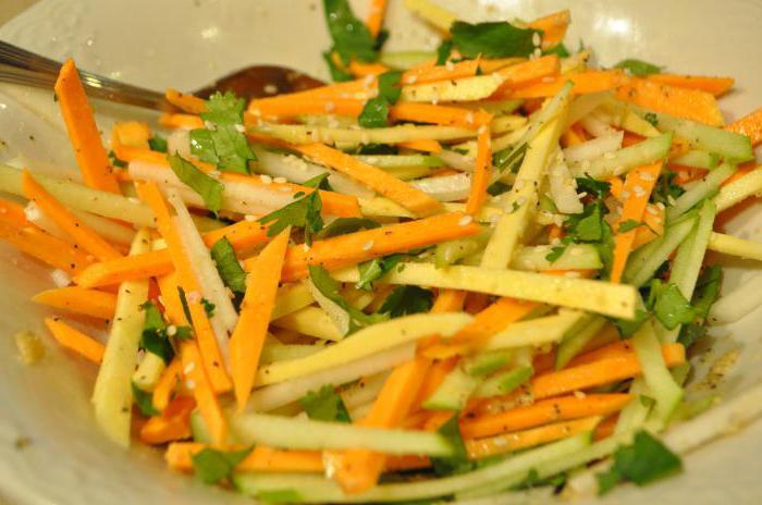 как приготовить салат из репы желтой