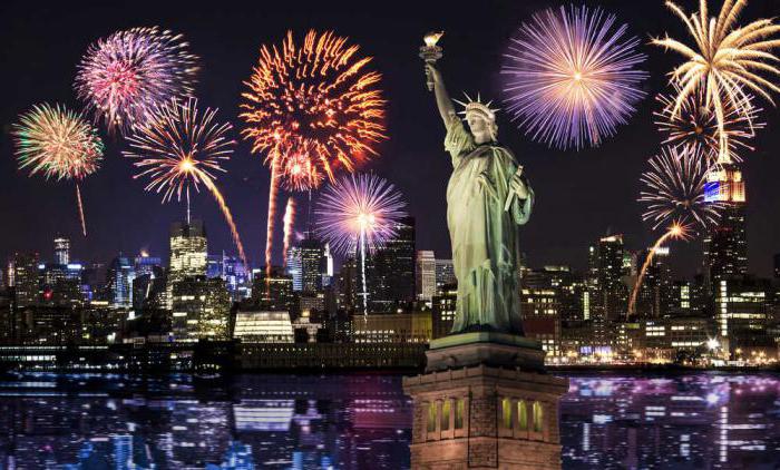 новый год в нью йорке фото