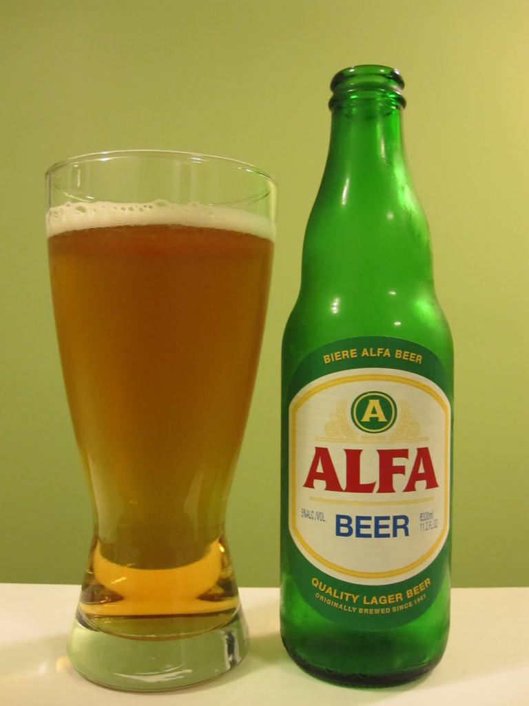 Пиво "Альфа" из Нидерландов