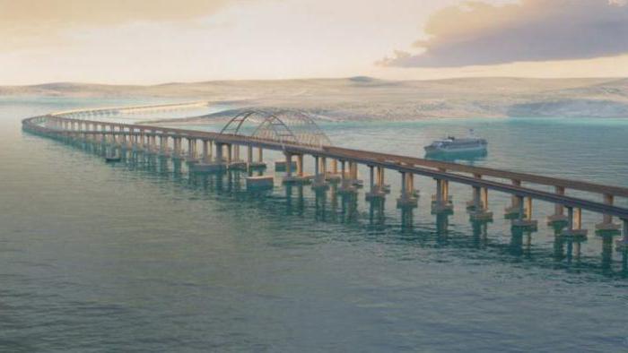 высота крымского моста над водой