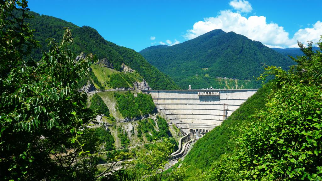 гидроэлектростанция в грузии