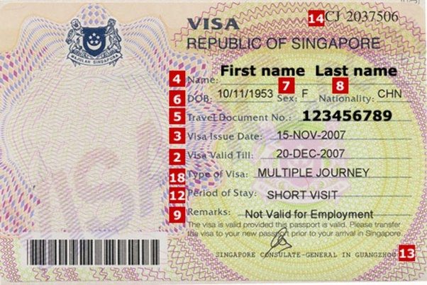 Как самостоятельно получить визу в Сингапур