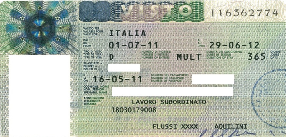 Как сделать визу в Италию