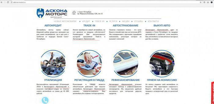 Автосалон "Аскона Моторс" в Санкт Петербурге: отзывы