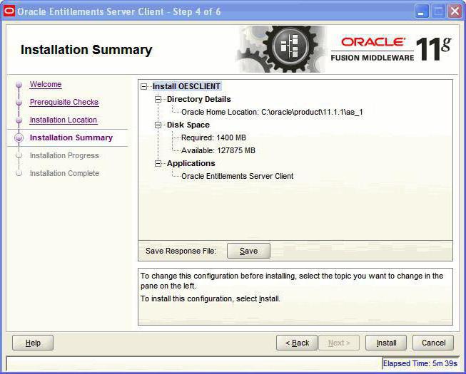 oracle database client