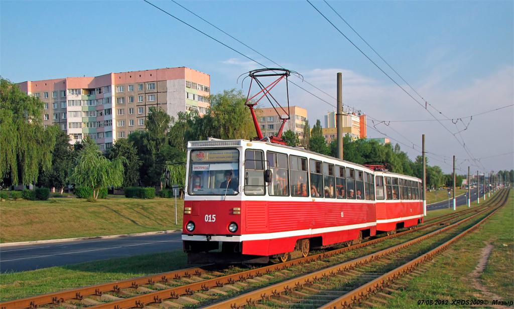 городской трамвай