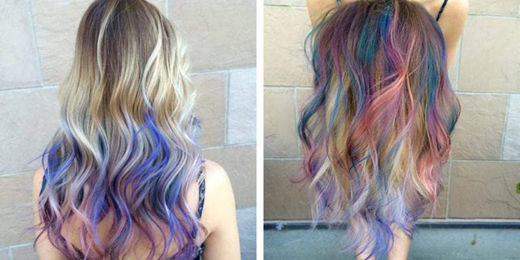 Как покрасить волосы в два цвета: разнообразие вариантов, подбор длины волос, сочетание цветов и инструкция по покраске