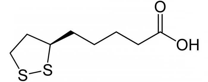 липоевая кислота инструкция по применению