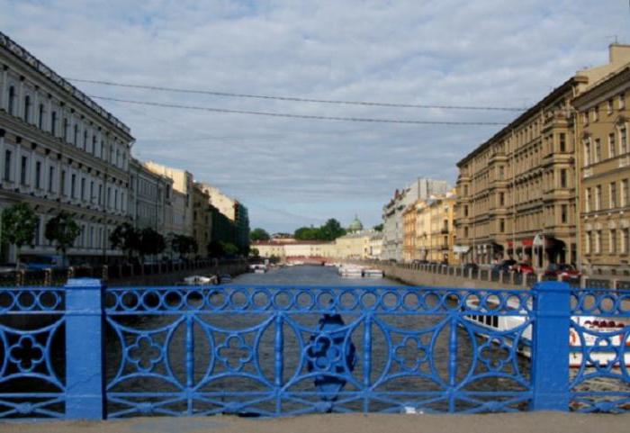 санкт-петербург синий мост 
