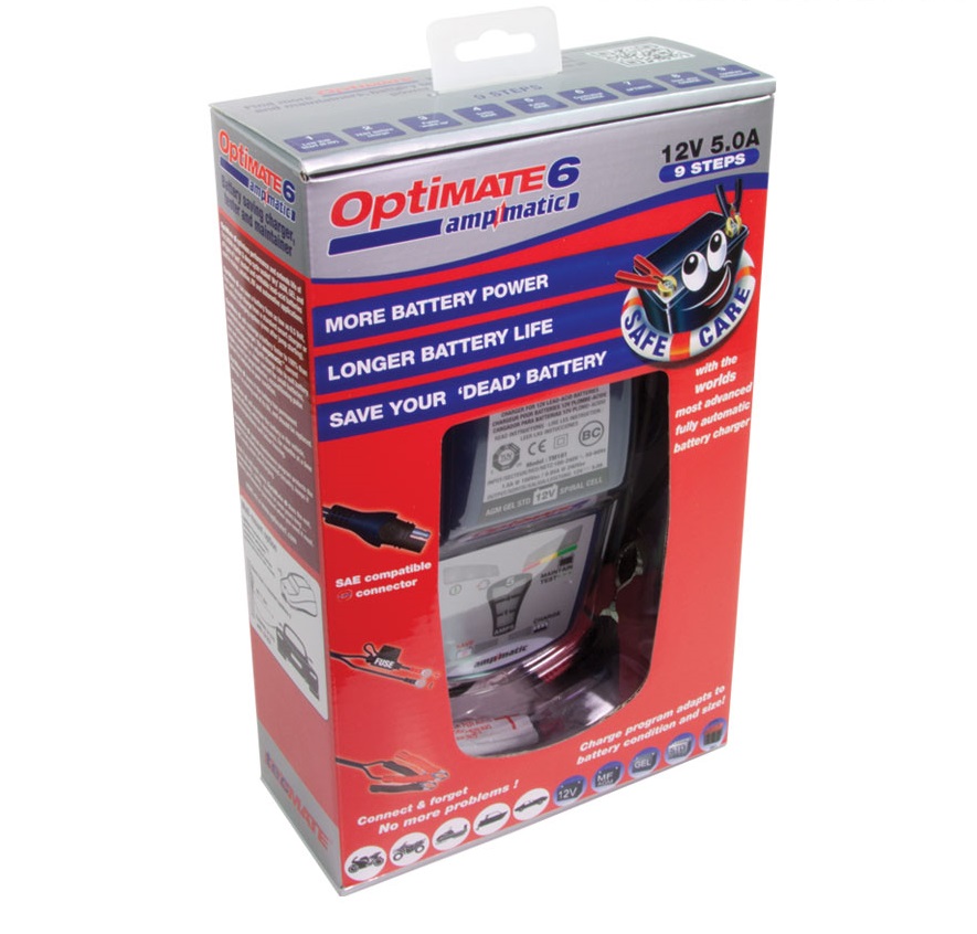 Зарядное устройство OptiMate 6: характеристики, отзывы