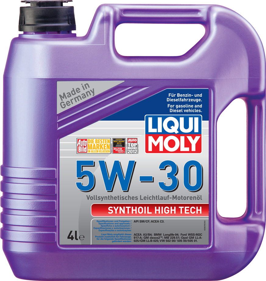 Масло Liqui Moly 5W30: состав, разновидности и характеристики