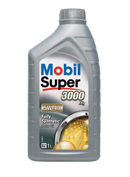 Моторное масло "Мобил Супер 3000" 5W40: характеристики, отзывы