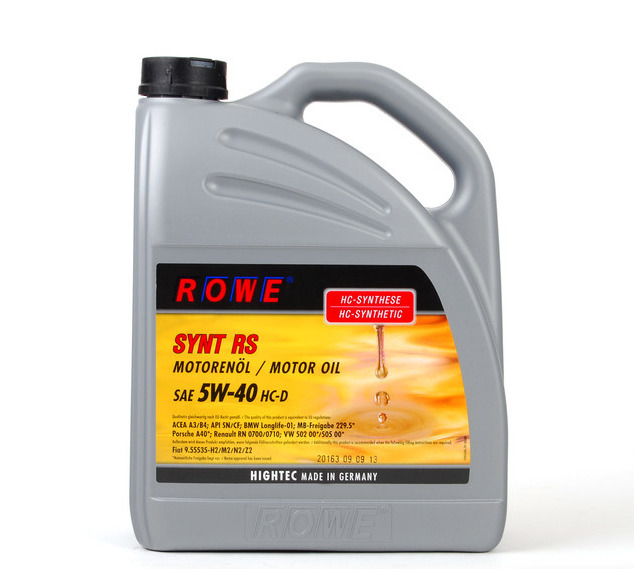 Моторное масло ROWE. Масло ROWE: обзор, технические характеристики, ассортимент и отзывы