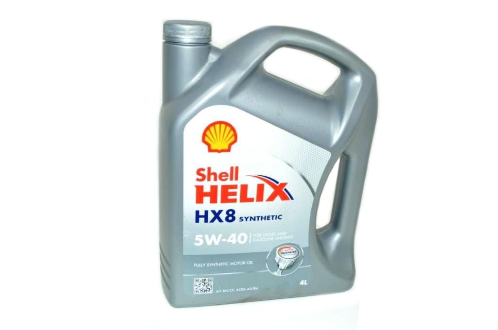 Моторное масло "Shell Helix HX8 Synthetic" 5W40: описание, характеристики