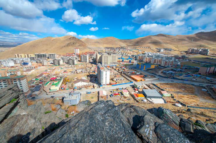 Бедная инфраструктура монгольских городов