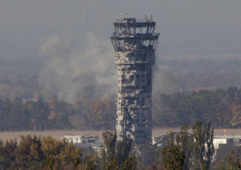 Развалины Донецкого аэропорта
