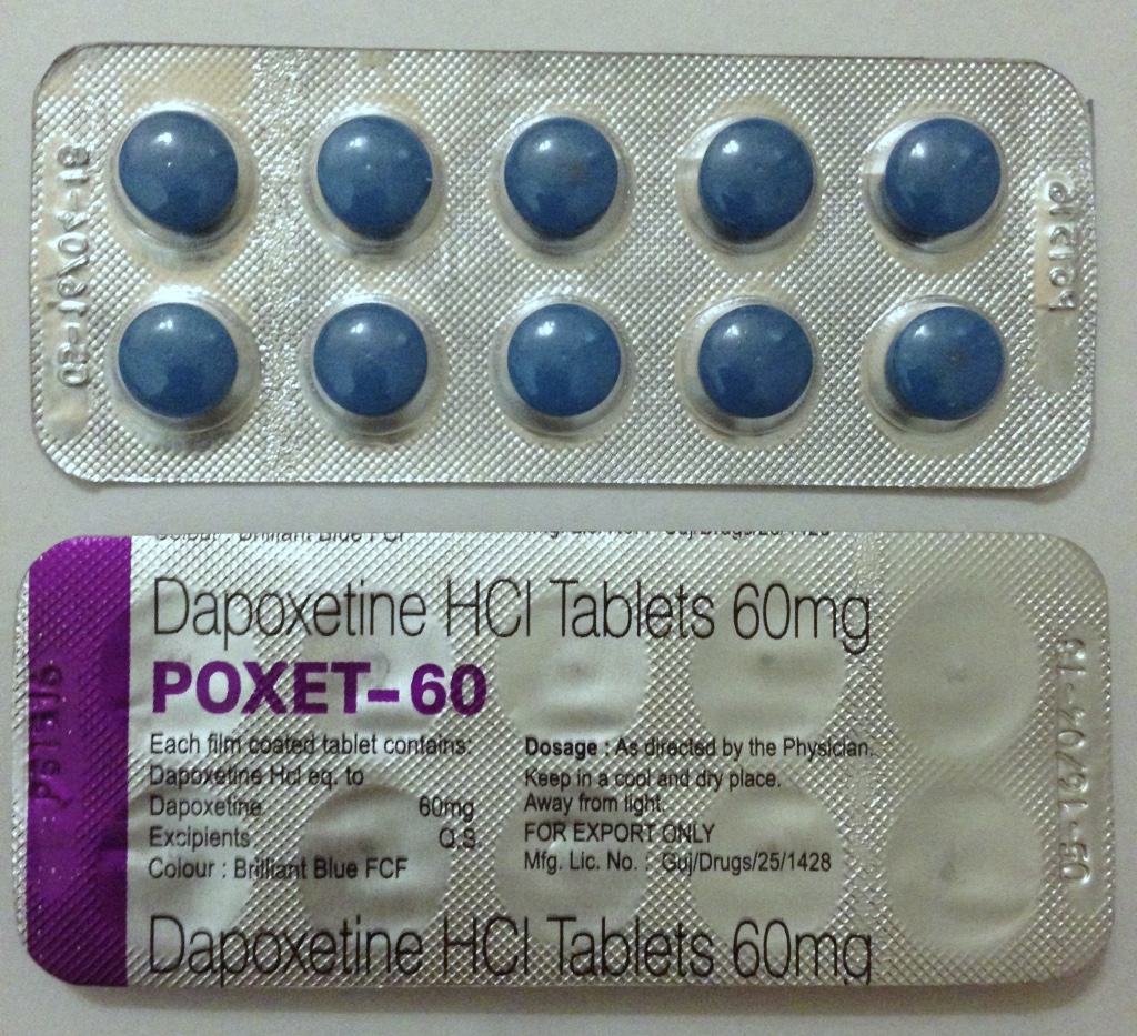 "Дапоксетин" для увеличения продолжительности секса