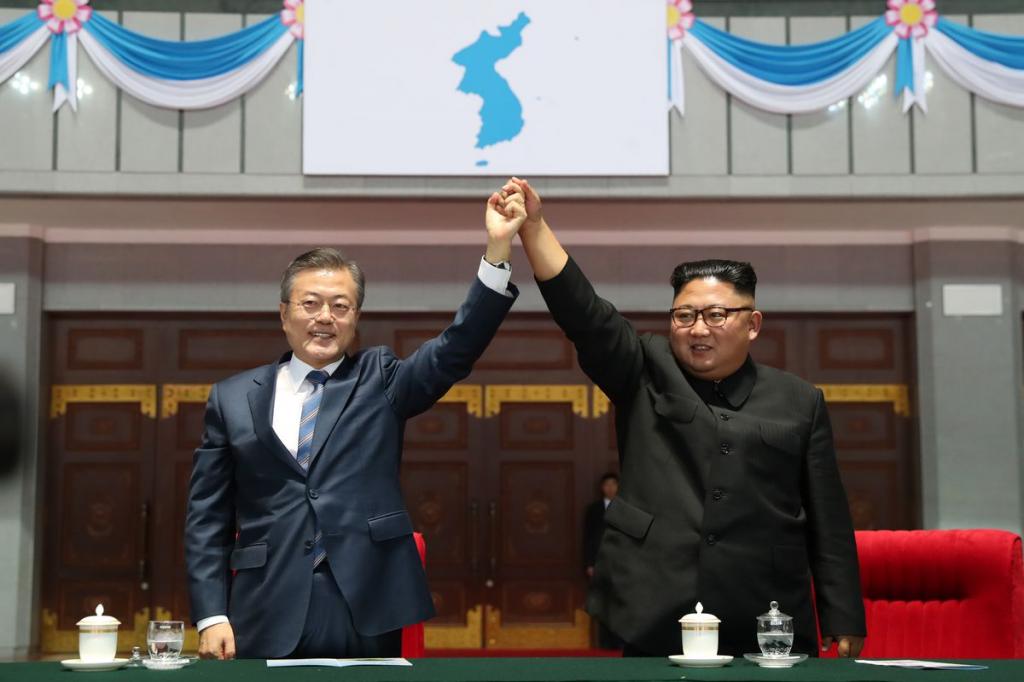 встреча президентов южной и северной кореи