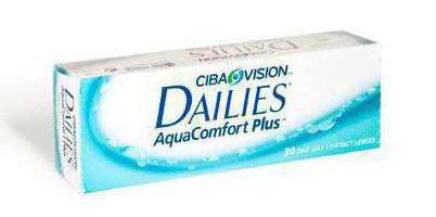 линзы dailies aqua comfort plus