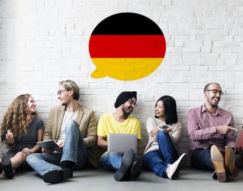 люди говорят по-немецки