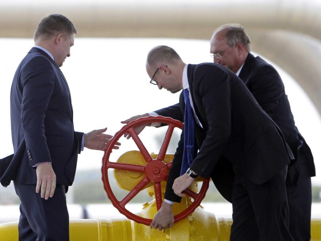 Начало реверса газа из Словакии 2014
