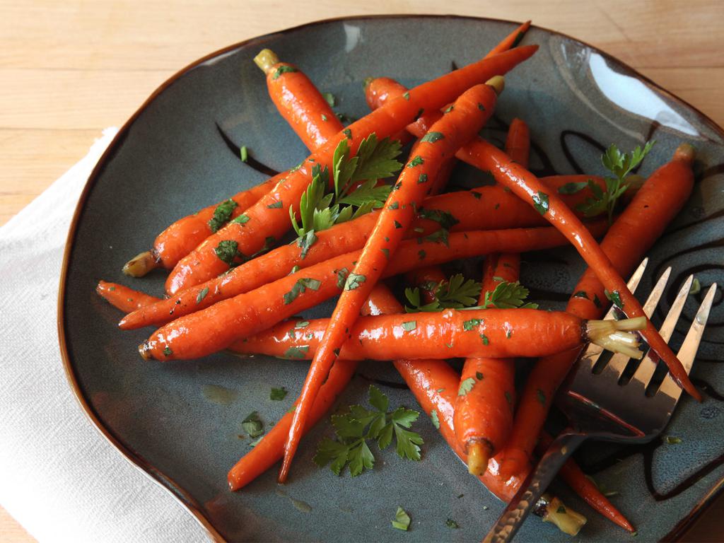 приготовленная морковь отварная