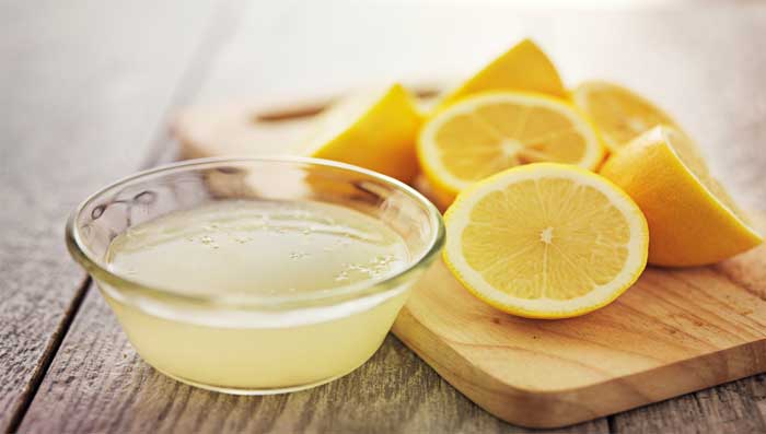 Лимон от пятен на лице