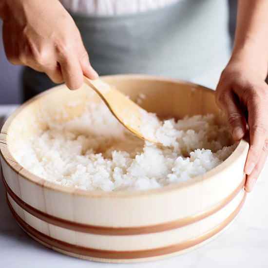 готовим рис для суши
